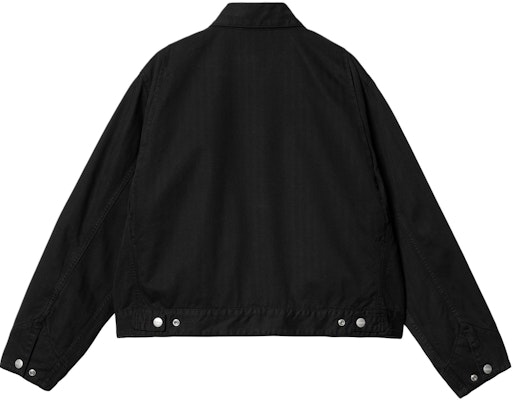 (W) Carhartt WIP Norris夹克黑色-可调袖口下摆带口袋 I033568-89-GD Lookbook (W) Carhartt WIP Norris夹克黑色-可调袖口下摆带口袋 I033568-89-GD