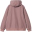 Lookbook (W) 칼하트 WIP OG 액티브 자켓 솔리드 컬러 후디 집업 핑크 그레이 I032941-1XF-02