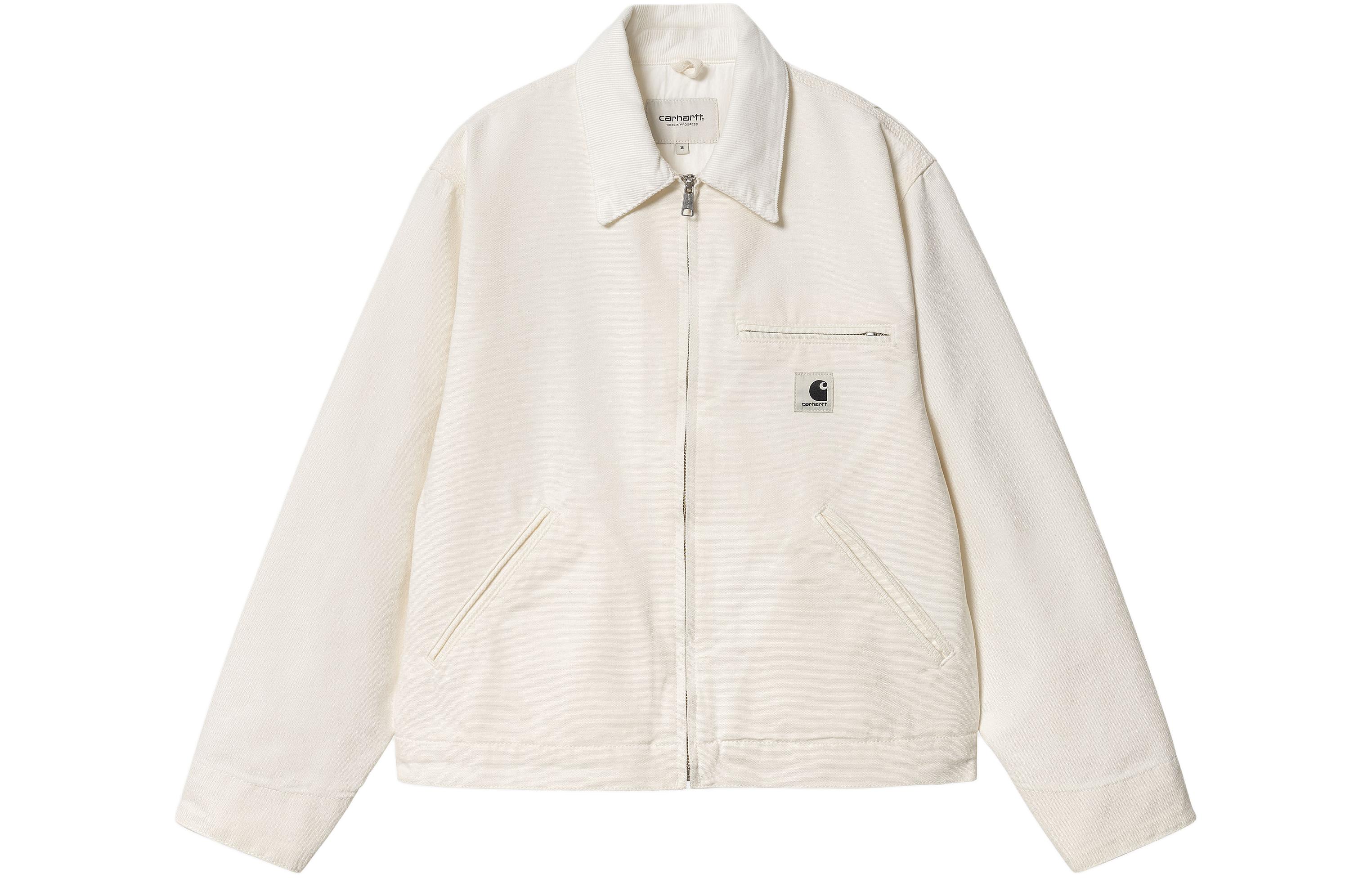 Order (W) Carhartt WIP OG底特律夹克Logo拉链长袖外套奶油色. I031571-0DJ-02