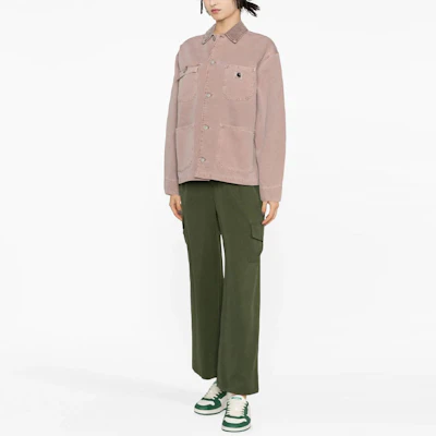 (W) Carhartt WIP 简约口袋牛仔夹克 I031396-C1E-IFH Purchase (W) Carhartt WIP 简约口袋牛仔夹克 I031396-C1E-IFH