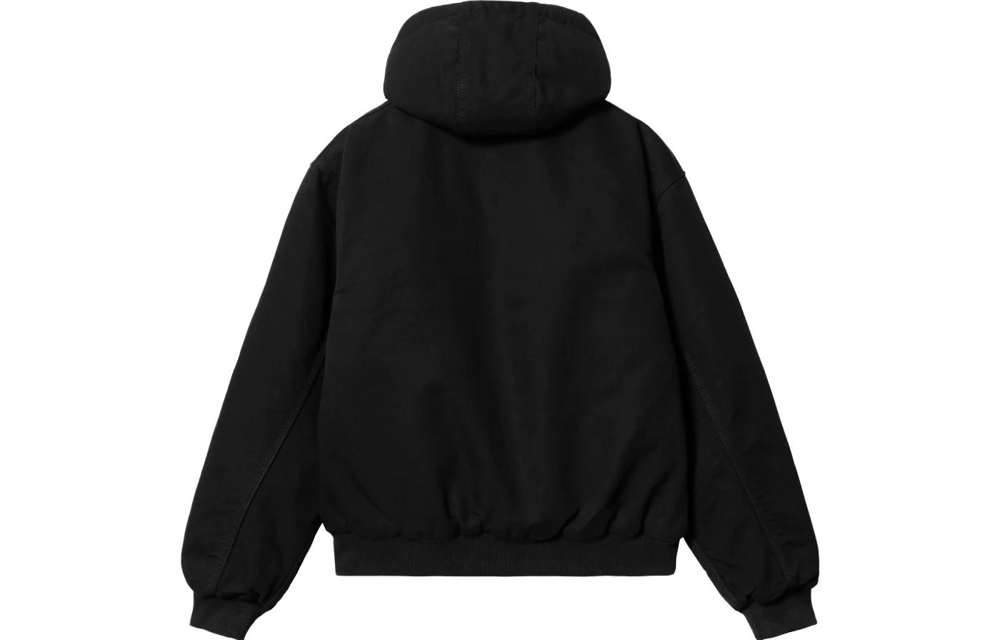 (Women) Carhartt WIP  Relaxed Fit Hoodie Zip Jacket Black I032238-89-02 圖 3