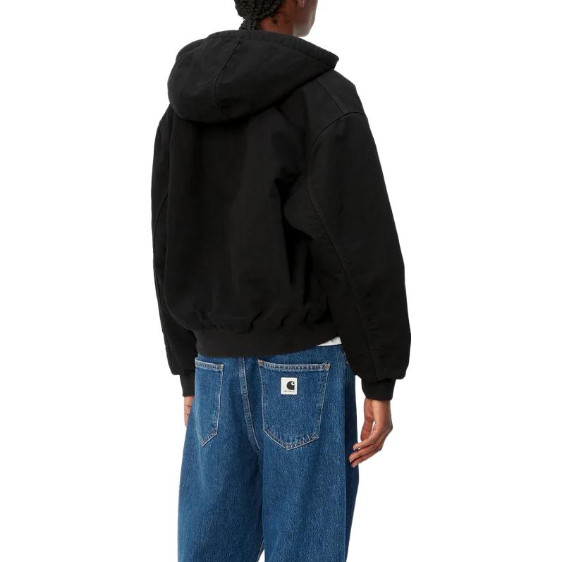 (Women) Carhartt WIP  Relaxed Fit Hoodie Zip Jacket Black I032238-89-02 圖 6