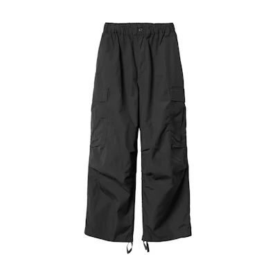 (Women) Carhartt WIP Solid Color Elastic Waist Loose Fit Work Pants I032260-0WG-02