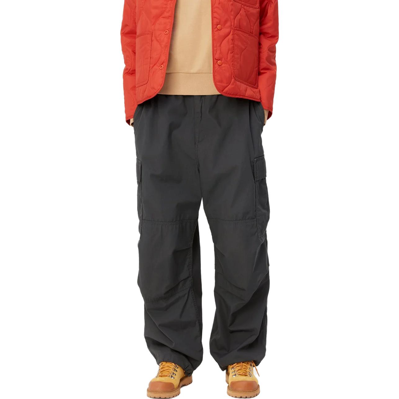 Purchase (W) Carhartt WIP Seluar Kerja Longgar Pinggang Elastik Warna Solid I032260-0WG-02