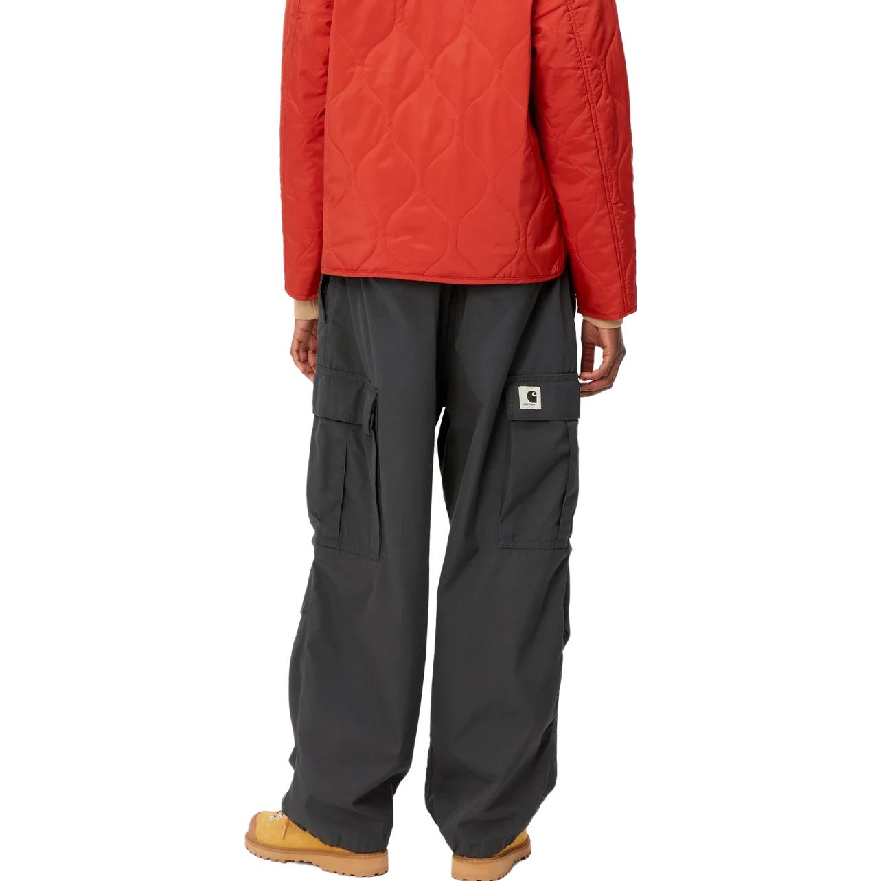 Details for (W) Carhartt WIP Seluar Kerja Longgar Pinggang Elastik Warna Solid I032260-0WG-02