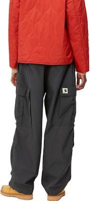 (W) Carhartt WIP Seluar Kerja Longgar Pinggang Elastik Warna Solid I032260-0WG-02 Details for (W) Carhartt WIP Seluar Kerja Longgar Pinggang Elastik Warna Solid I032260-0WG-02