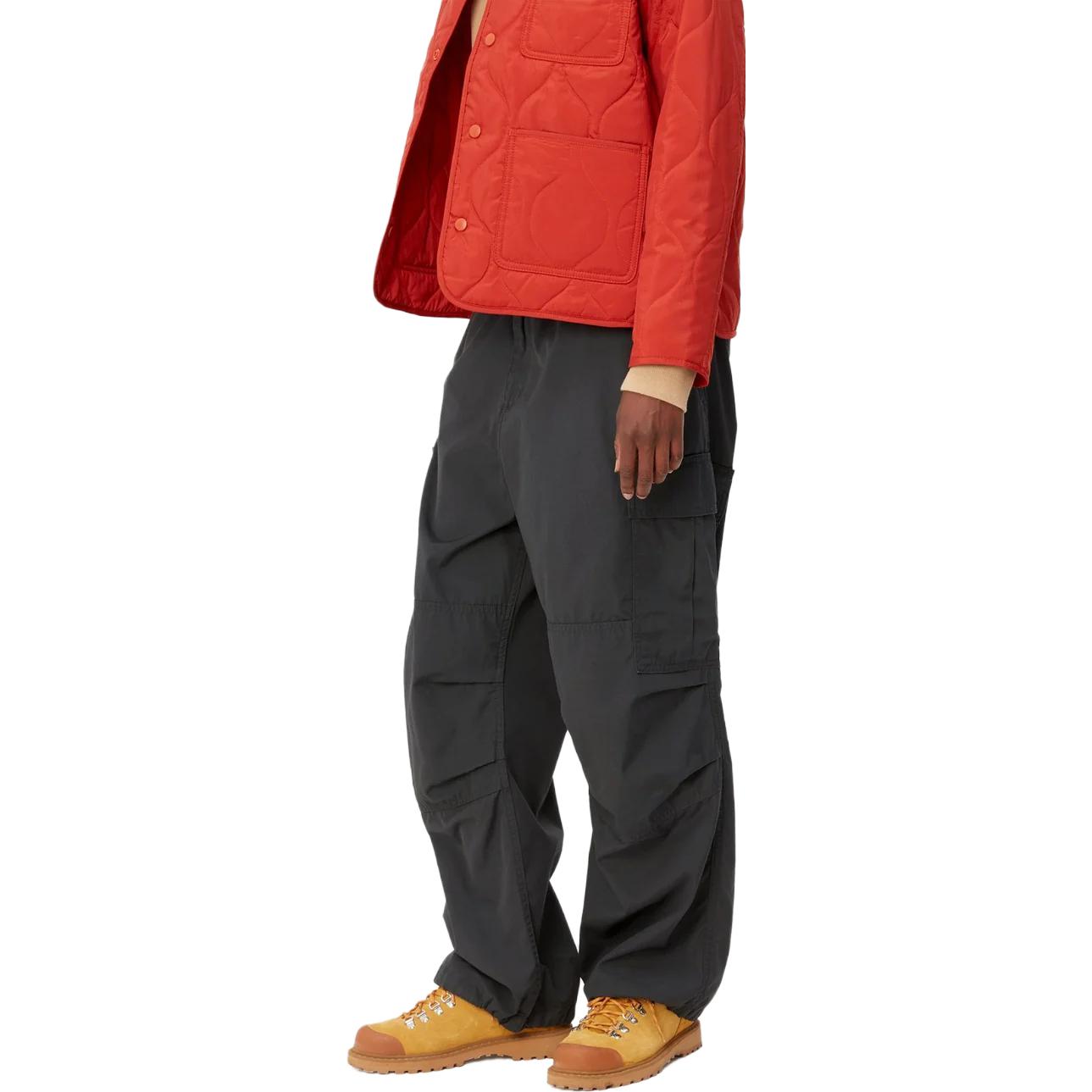 Sizing (W) Carhartt WIP Seluar Kerja Longgar Pinggang Elastik Warna Solid I032260-0WG-02