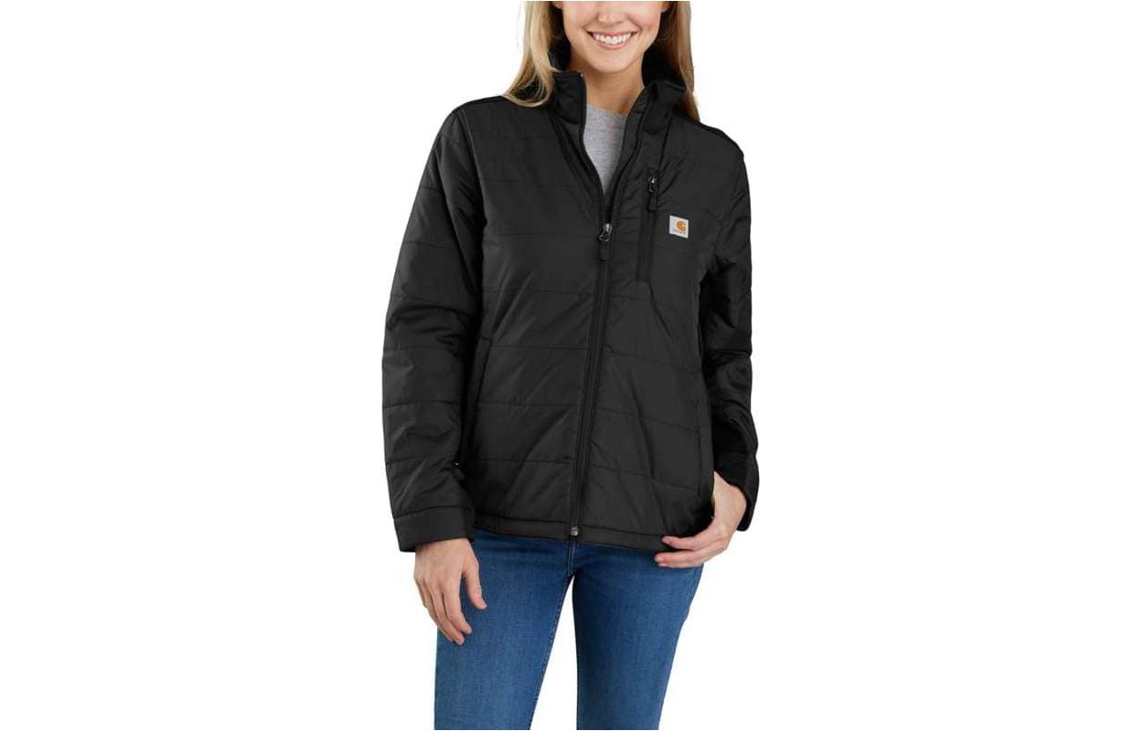 Lookbook (W) Carhartt WIP 轻便羽绒夹克宽松版型带标志和拉链 105912