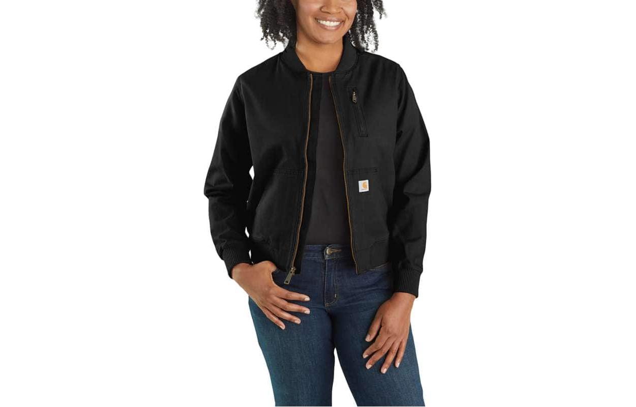 (Women) Carhartt WIP Carhartt Rugged Flex Canvas Jacket Relaxed Fit - 1 Warm Rating Winter Wear 102524 圖 6