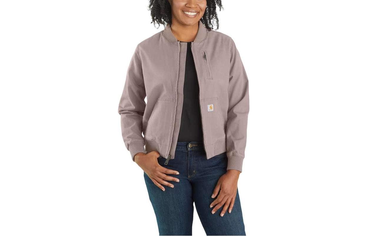 (Women) Carhartt WIP Carhartt Rugged Flex Canvas Jacket Relaxed Fit - 1 Warm Rating Winter Wear 102524 圖 7