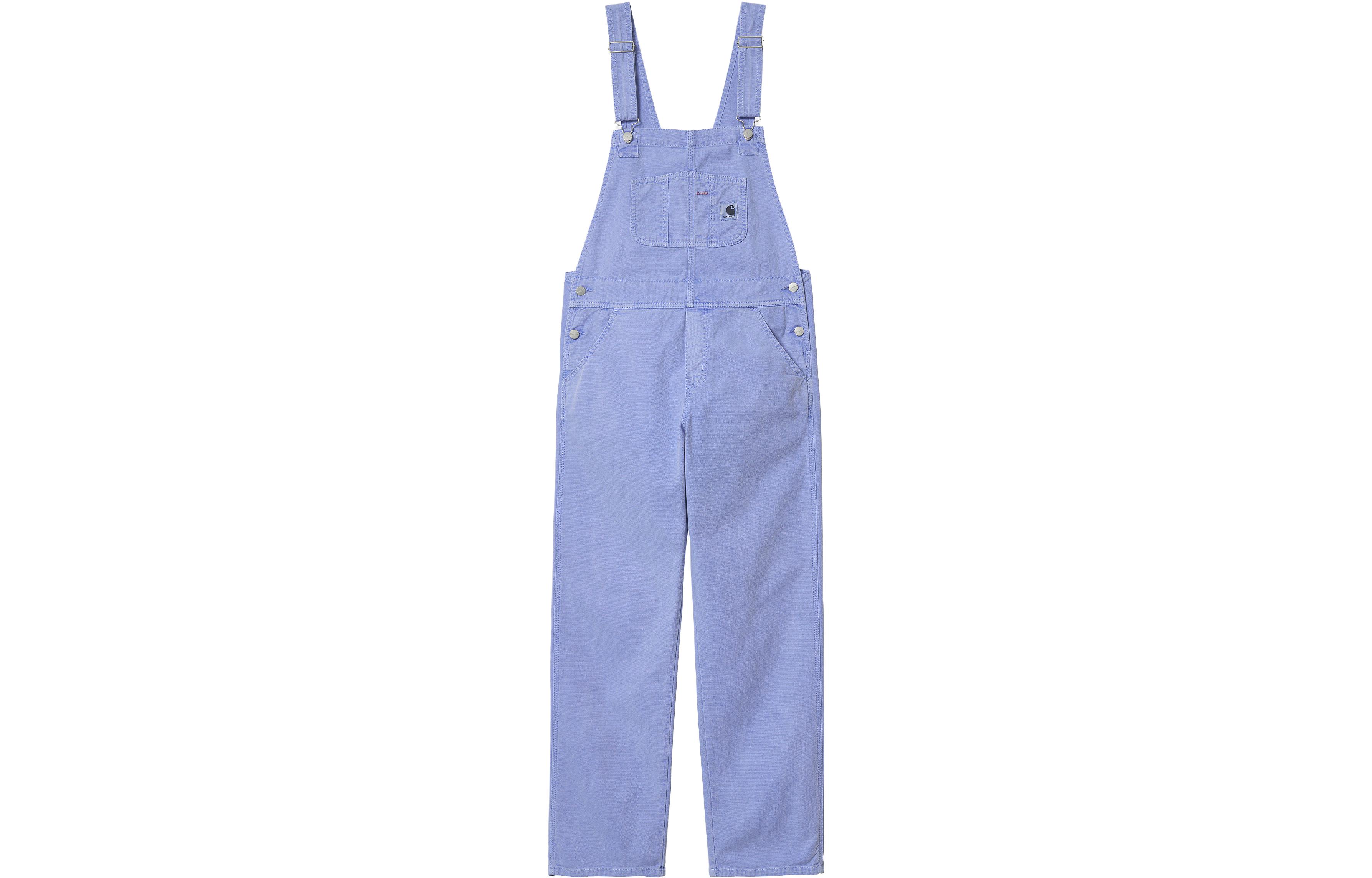 (Women) Carhartt WIP Detour  Relaxed Fit Overalls with Pocket and Tag Detail. I030287-1D3-FH