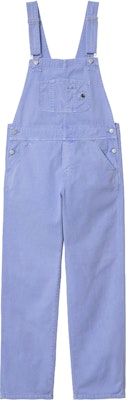 (Women) Carhartt WIP Detour Relaxed Fit Overalls with Pocket and Tag Detail. I030287-1D3-FH Order (Women) Carhartt WIP Detour Relaxed Fit Overalls with Pocket and Tag Detail. I030287-1D3-FH