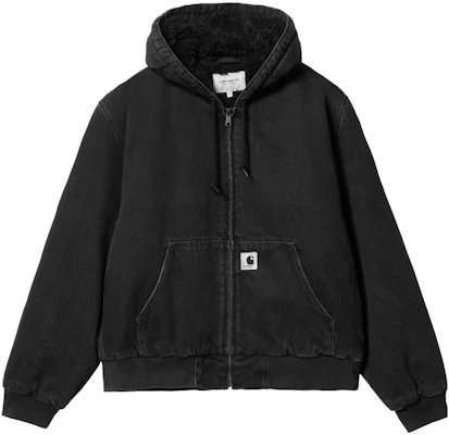 (W) Carhartt WIP Elliot Jaket Hitam Bertudung Lengan Panjang Lelaki. I032240-89-06 Buy (W) Carhartt WIP Elliot Jaket Hitam Bertudung Lengan Panjang Lelaki. I032240-89-06