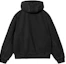 Lookbook (W) Carhartt WIP Elliot Jaket Hitam Bertudung Lengan Panjang Lelaki. I032240-89-06