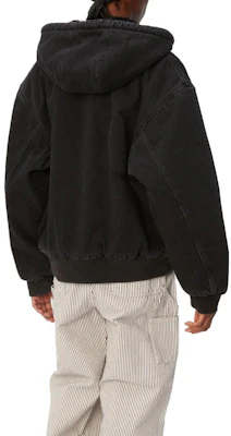 (W) Carhartt WIP Elliot Jaket Hitam Bertudung Lengan Panjang Lelaki. I032240-89-06 Purchase (W) Carhartt WIP Elliot Jaket Hitam Bertudung Lengan Panjang Lelaki. I032240-89-06