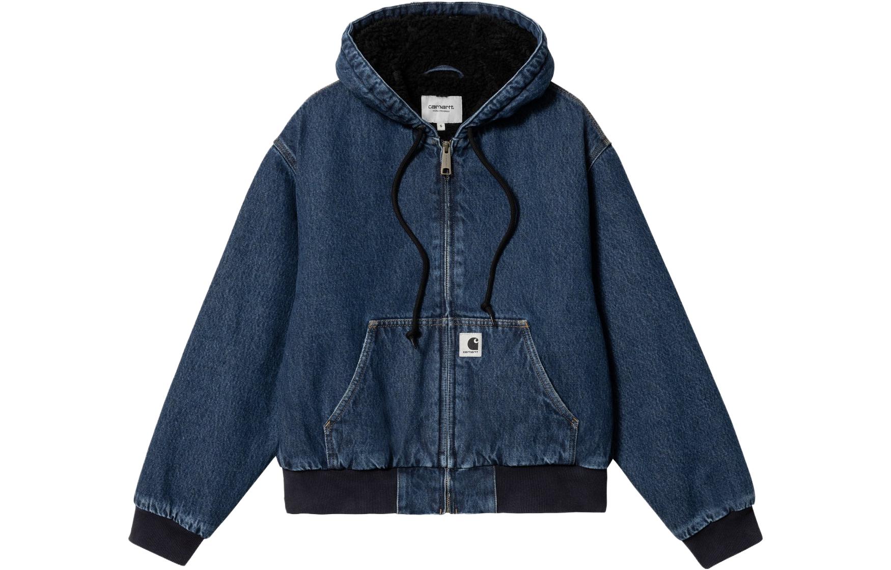 Order (W) Carhartt WIP Elliot Jaket Bertudung Biru. I032240-01-06