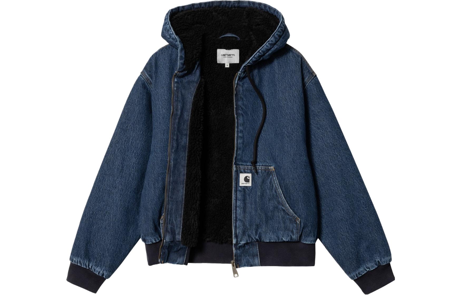 Lookbook (W) Carhartt WIP Elliot Jaket Bertudung Biru. I032240-01-06