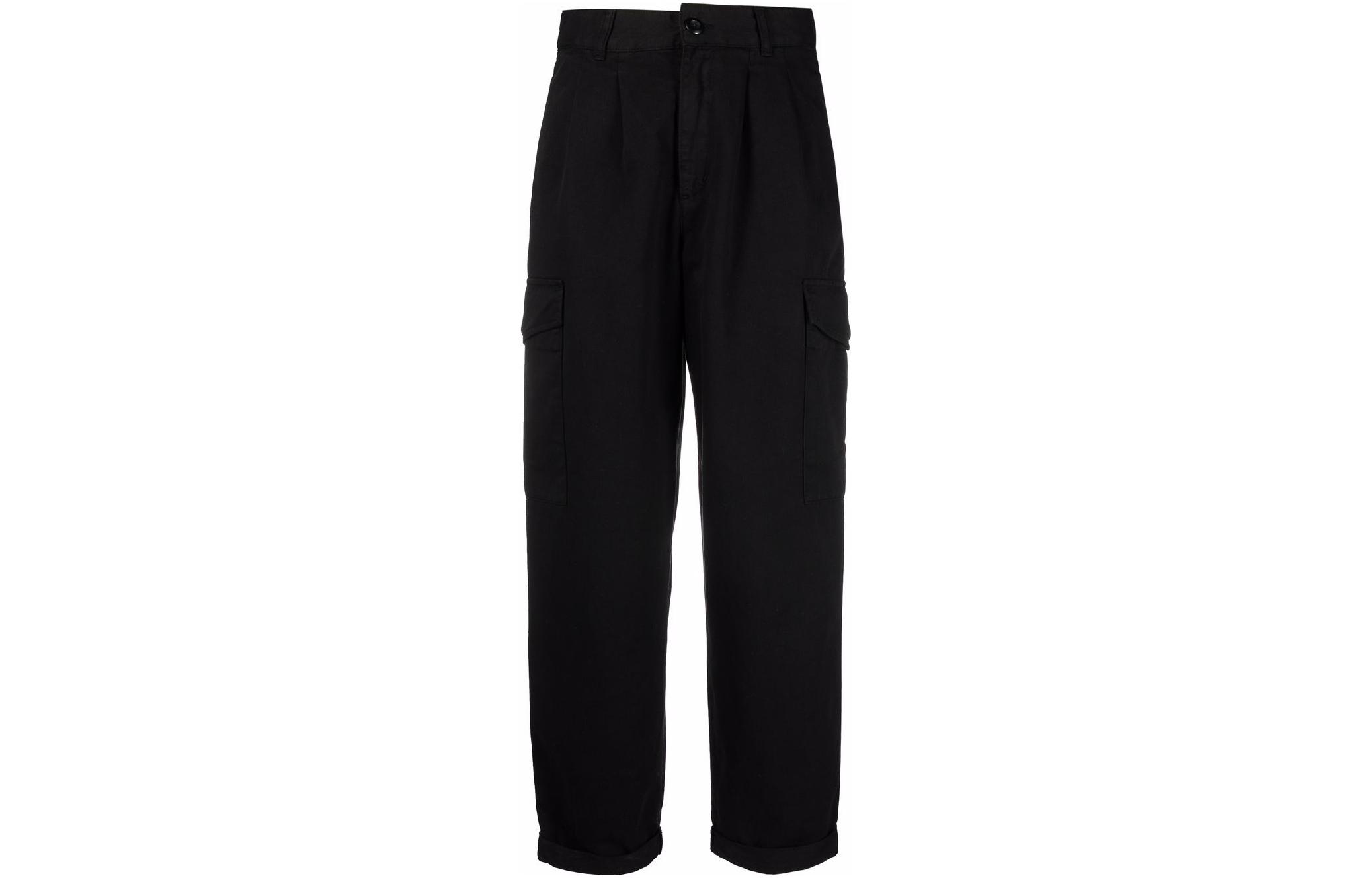 (Women) Carhartt WIP FW22  Collins Organic Cotton Pants Black I02978989GD