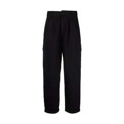 (Women) Carhartt WIP FW22 Collins Organic Cotton Pants Black I02978989GD