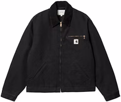 (Women) Carhartt WIP FW22 Detroit Jacket - Black Long Sleeve Straight Cut Jacket. I031171-00E-02 (Women) Carhartt WIP FW22 Detroit Jacket - Black Long Sleeve Straight Cut Jacket. I031171-00E-02