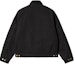 Lookbook (Women) Carhartt WIP FW22 Detroit Jacket - Black Long Sleeve Straight Cut Jacket. I031171-00E-02