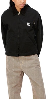 (Women) Carhartt WIP FW22 Detroit Jacket - Black Long Sleeve Straight Cut Jacket. I031171-00E-02 Cheap (Women) Carhartt WIP FW22 Detroit Jacket - Black Long Sleeve Straight Cut Jacket. I031171-00E-02