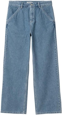 (W) Carhartt WIP FW22 純色休閒藍色牛仔褲 I030486-01-06 Buy (W) Carhartt WIP FW22 純色休閒藍色牛仔褲 I030486-01-06