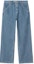 Buy (W) Carhartt WIP FW22 純色休閒藍色牛仔褲 I030486-01-06