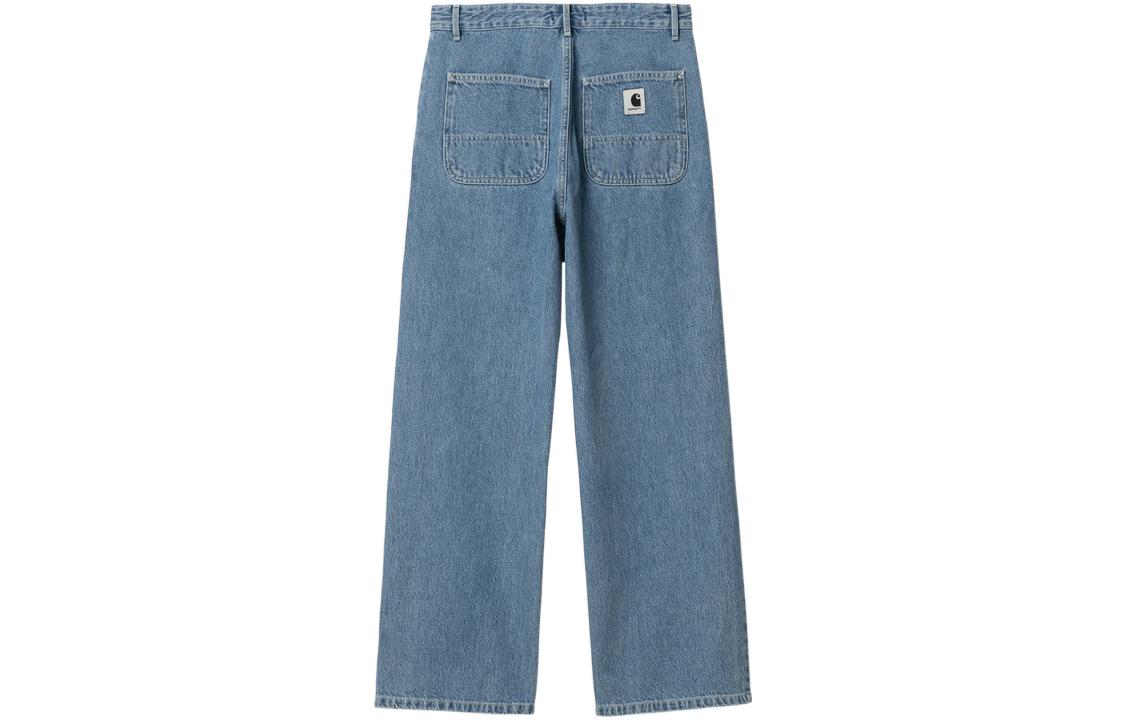 Lookbook (W) Carhartt WIP FW22 純色休閒藍色牛仔褲 I030486-01-06
