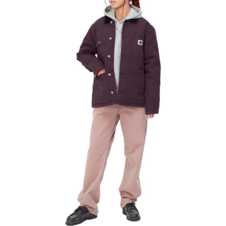 Lookbook (W) Carhartt WIP FW22 W Irving 外套 深紫色夹克 紫色. I029773-0ZD-02