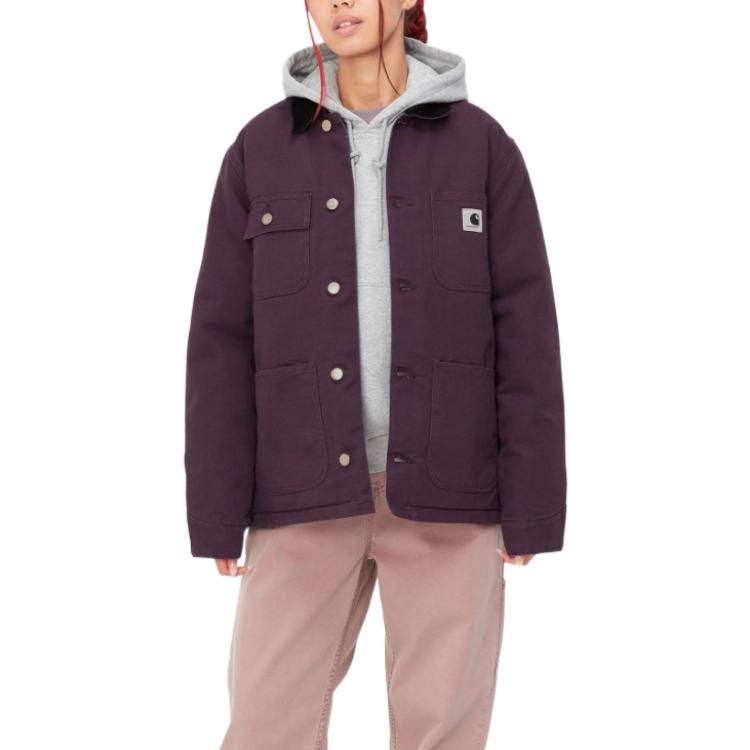 Purchase (W) Carhartt WIP FW22 W Irving 外套 深紫色夹克 紫色. I029773-0ZD-02