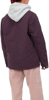 (W) Carhartt WIP FW22 W Irving 外套 深紫色夹克 紫色. I029773-0ZD-02 Details for (W) Carhartt WIP FW22 W Irving 外套 深紫色夹克 紫色. I029773-0ZD-02