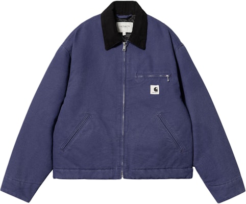 (W) カーハート WIP FW24 OG デトロイトジャケット ブルー - ルーズフィット 長袖 I032236-2CR-02 Buy (W) カーハート WIP FW24 OG デトロイトジャケット ブルー - ルーズフィット 長袖 I032236-2CR-02