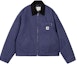 Buy (W) カーハート WIP FW24 OG デトロイトジャケット ブルー - ルーズフィット 長袖 I032236-2CR-02