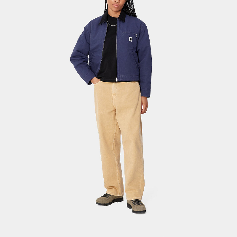 Purchase (W) カーハート WIP FW24 OG デトロイトジャケット ブルー - ルーズフィット 長袖 I032236-2CR-02