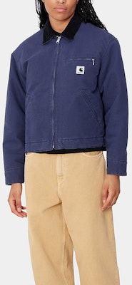 (W) カーハート WIP FW24 OG デトロイトジャケット ブルー - ルーズフィット 長袖 I032236-2CR-02 Details for (W) カーハート WIP FW24 OG デトロイトジャケット ブルー - ルーズフィット 長袖 I032236-2CR-02