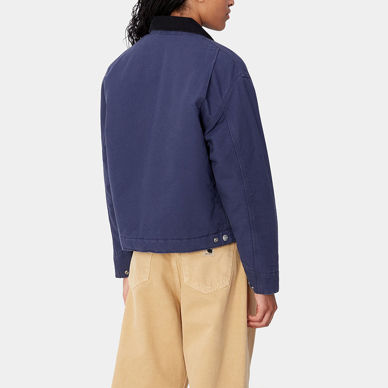 Cheap (W) カーハート WIP FW24 OG デトロイトジャケット ブルー - ルーズフィット 長袖 I032236-2CR-02