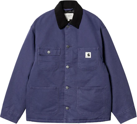 (W) Carhartt WIP FW24 OG Michigan Coat Jaket Lengan Adjustable Biru. I032235-2CR-02 Buy (W) Carhartt WIP FW24 OG Michigan Coat Jaket Lengan Adjustable Biru. I032235-2CR-02