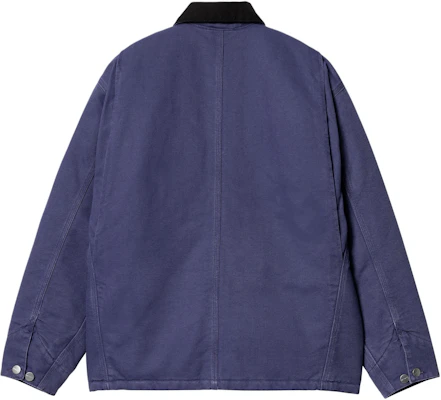 (W) Carhartt WIP FW24 OG Michigan Coat Jaket Lengan Adjustable Biru. I032235-2CR-02 Lookbook (W) Carhartt WIP FW24 OG Michigan Coat Jaket Lengan Adjustable Biru. I032235-2CR-02