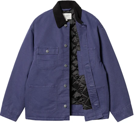 (W) Carhartt WIP FW24 OG Michigan Coat Jaket Lengan Adjustable Biru. I032235-2CR-02 Shop (W) Carhartt WIP FW24 OG Michigan Coat Jaket Lengan Adjustable Biru. I032235-2CR-02