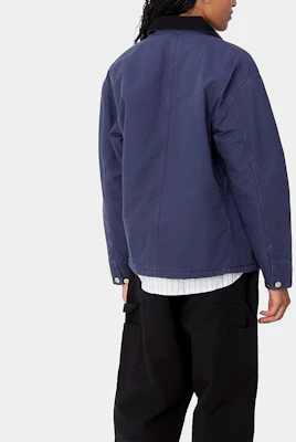 (W) Carhartt WIP FW24 OG Michigan Coat Jaket Lengan Adjustable Biru. I032235-2CR-02 Sizing (W) Carhartt WIP FW24 OG Michigan Coat Jaket Lengan Adjustable Biru. I032235-2CR-02