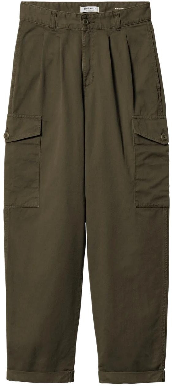 women-carhartt-wip-fw-24-collins-brown-cargo-pants-with-badge-and-zipper-pockets-i029789-63-gd