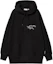 Lookbook (W) Carhartt WIP Hooded Lips Sweatshirt Loose Fit Hitam I033688-89-XX