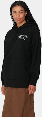 (W) Carhartt WIP Hooded Lips Sweatshirt Loose Fit Hitam I033688-89-XX Purchase (W) Carhartt WIP Hooded Lips Sweatshirt Loose Fit Hitam I033688-89-XX