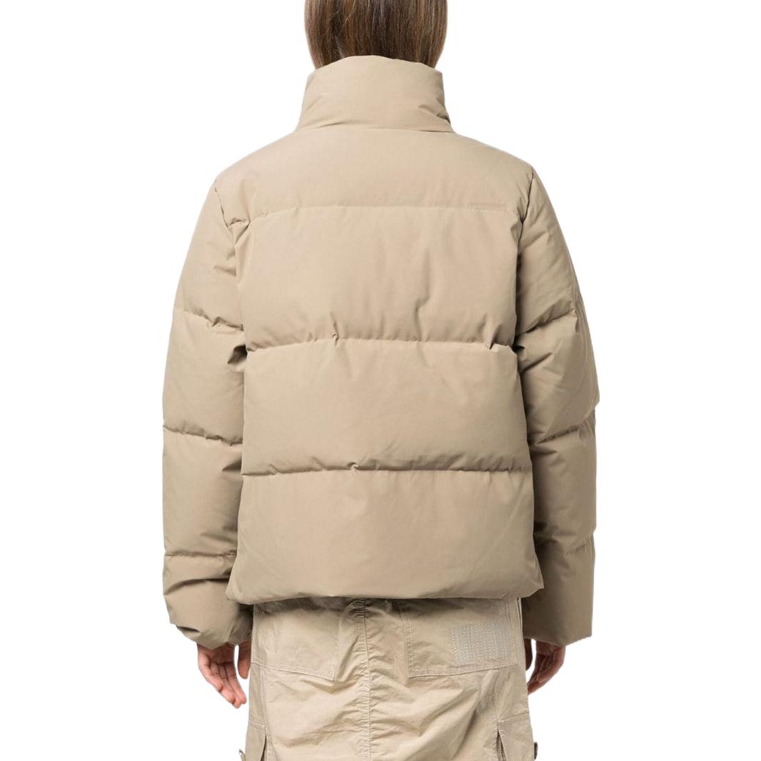 (Women) Carhartt WIP SS23  Beige High-Neck Logo Print Long-Sleeve Jacket. I030874-0GC-XX 圖 4