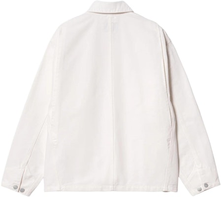 (W) Carhartt WIP SS24 OG Michigan Coat Wax Warna Jaket Lengan Panjang. I031570-0DJ-02 Lookbook (W) Carhartt WIP SS24 OG Michigan Coat Wax Warna Jaket Lengan Panjang. I031570-0DJ-02