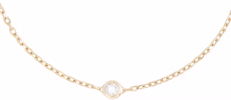 (Women) Cartier d'Amour Diamants Légers 18k Gold Single Diamond Bracelet - XS. B6045617 (Women) Cartier d'Amour Diamants Légers 18k Gold Single Diamond Bracelet - XS. B6045617