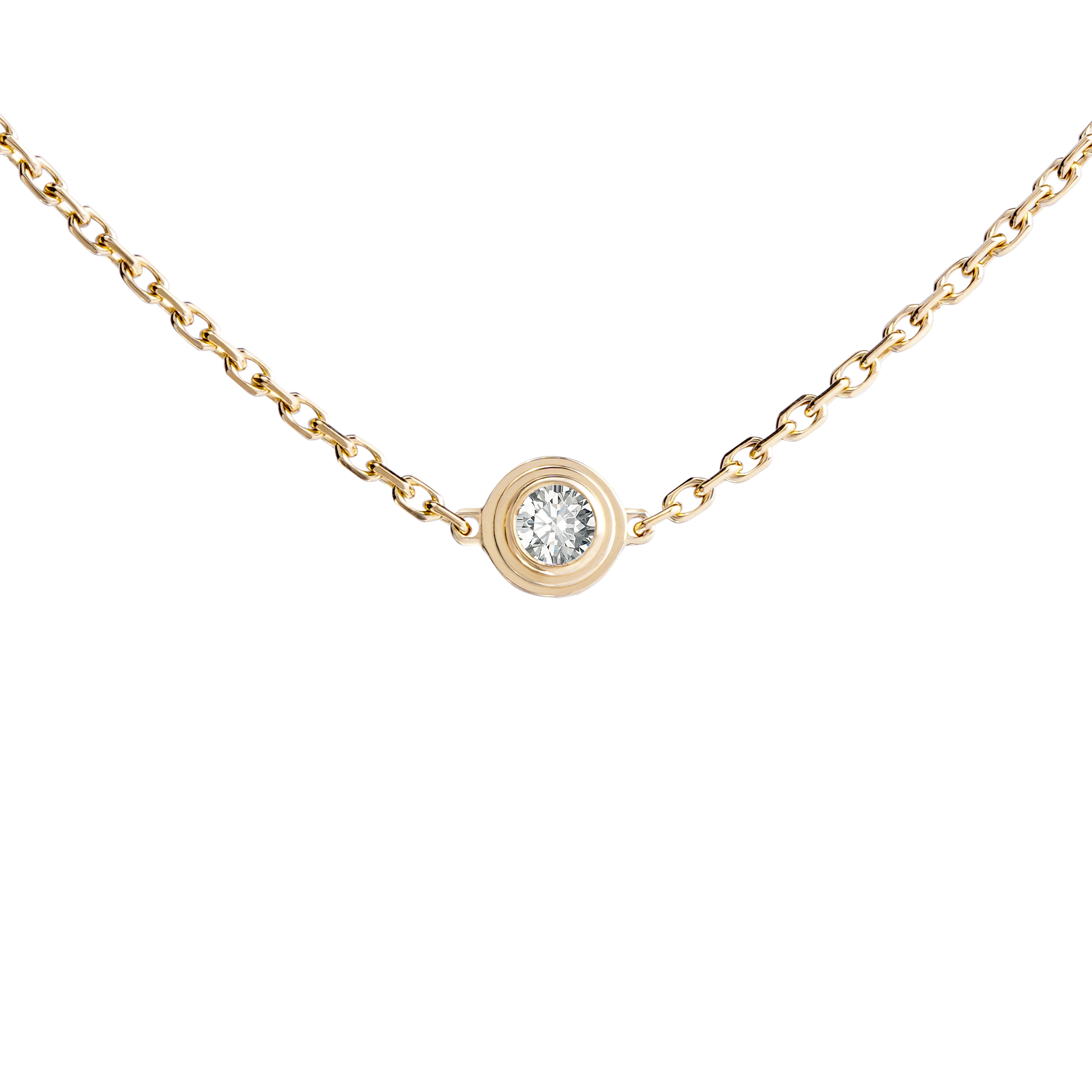 (Women) Cartier d'Amour Diamants Légers 18k Gold Single Diamond Bracelet -  XS. B6045617 圖 4