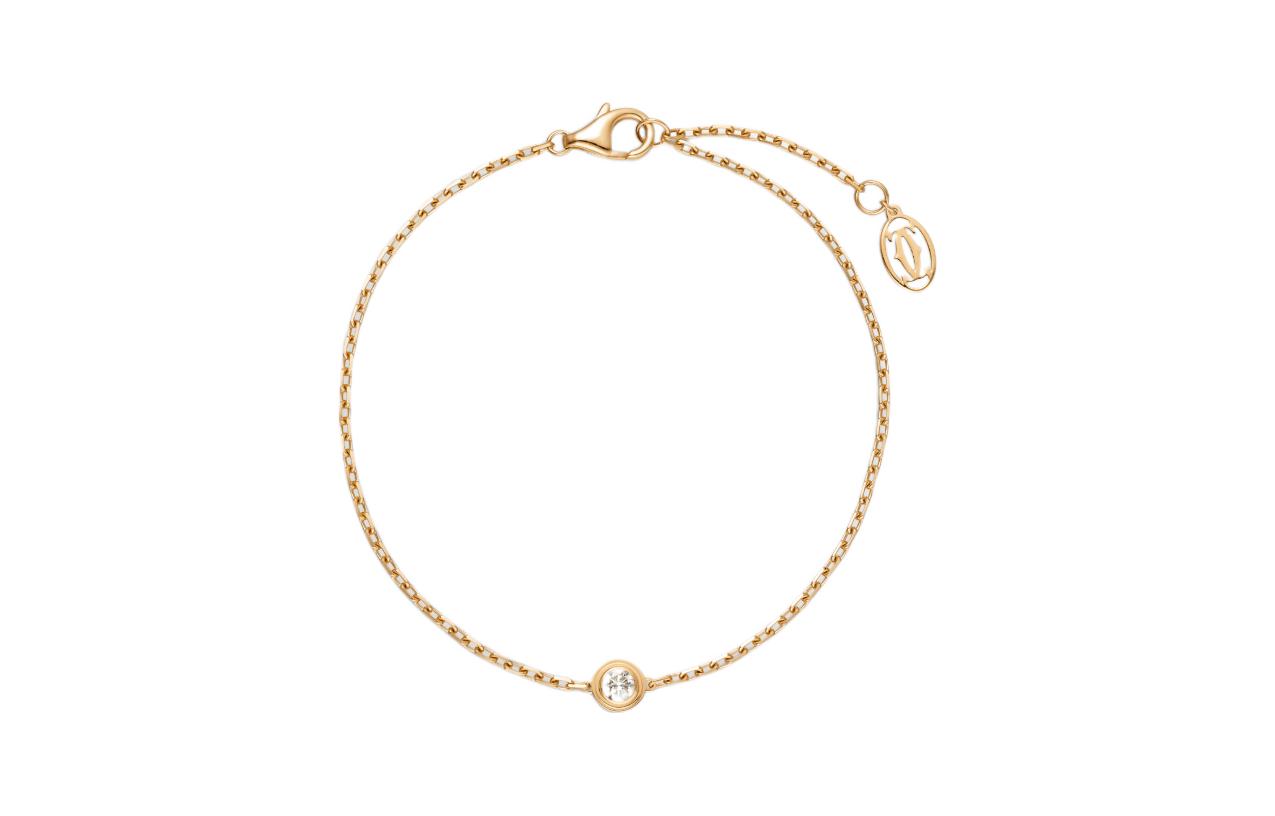 Order (W) Cartier d''Amour 鑽石K金手鏈 女款 B6062917