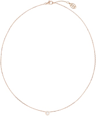 (W) 까르띠에 다무르 심플 다이아몬드 18K 로즈 골드 여성 목걸이 B7215600 Buy (W) 까르띠에 다무르 심플 다이아몬드 18K 로즈 골드 여성 목걸이 B7215600